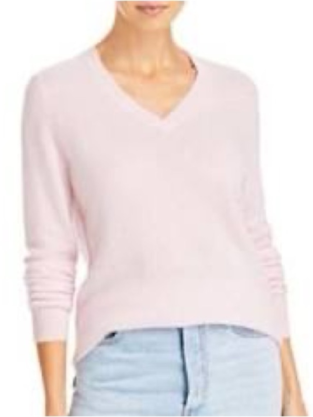 Vince light pink cashmere sweater